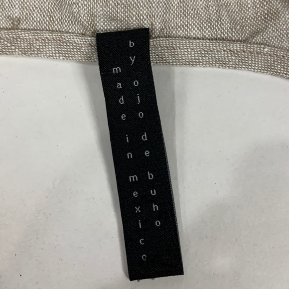 Oversize ojo de bujo linen dress - Picture 8 of 8